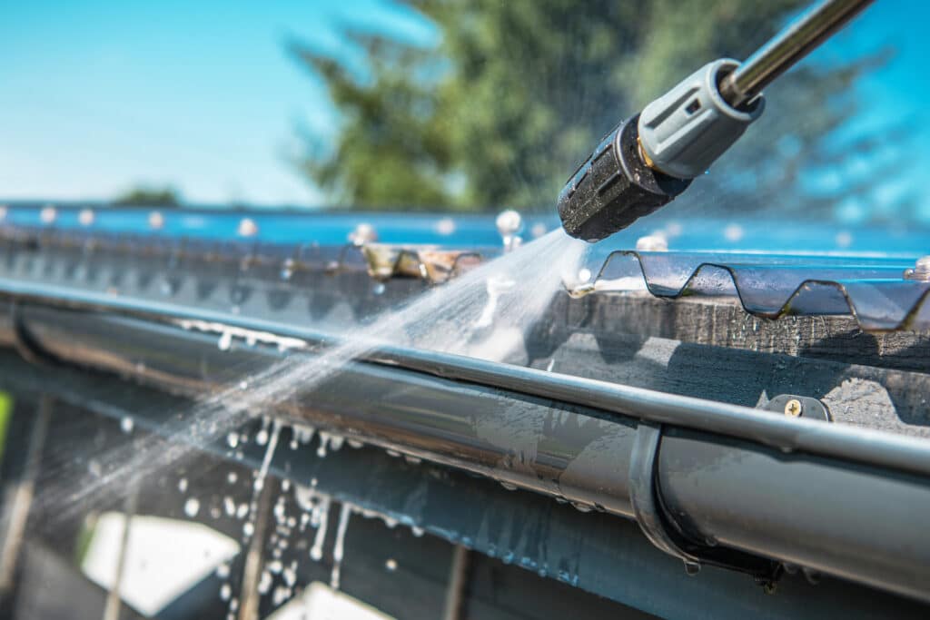 roof washing