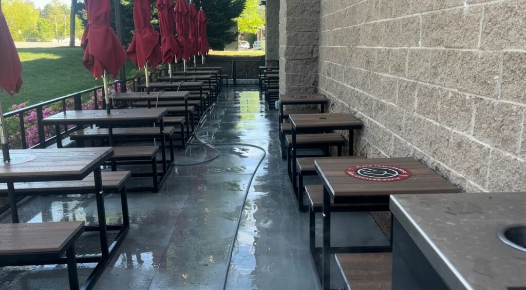 commercial power washing